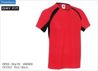 DF0305- red dry fit