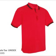 PT0205 Red Polo Tee