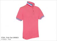 PT0429 Pink Polo Tee
