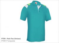 PT0917- TURQUOISE - POLO TEE
